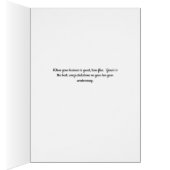 Herzlichen Glückwunsch Karte für Unternehmen 10 Ja (Innen (Rechts))