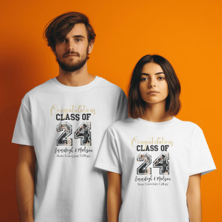 Herzlichen Glückwunsch Klasse der besten Foto 2024 T-Shirt