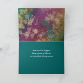 Herzlichen Glückwunsch! Llamas Walking Karte (Innenseite)