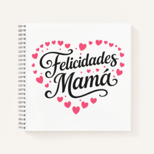 Herzlichen Glückwunsch Mama Happy Mother's Day Kal Notizblock