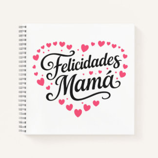 Herzlichen Glückwunsch Mama Happy Mother's Day Kal Notizblock
