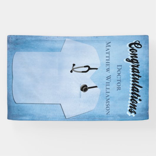 Herzlichen Glückwunsch Medizin Schule Banner (Horizontal)