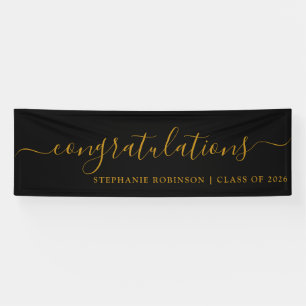 Herzlichen Glückwunsch Moderne Gold Custom Absolve Banner