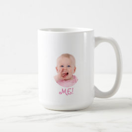 Herzlichen Glückwunsch Mommy New Baby Foto Vorlage Kaffeetasse