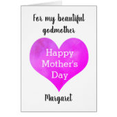 Herzlichen Glückwunsch Mutter Tag Mutter (Vorne)