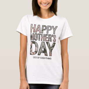 Herzlichen Glückwunsch Muttertag Geschäftsführer v T-Shirt
