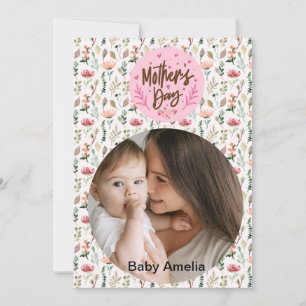 Herzlichen Glückwunsch Muttertag zum Foto der best Feiertagskarte