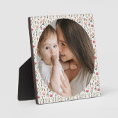 Herzlichen Glückwunsch Muttertag zum Foto der best Fotoplatte (Vorderseite)