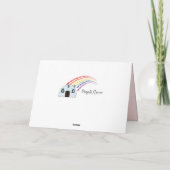 Herzlichen Glückwunsch Neue Dackel Karte (Rückseite)