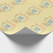 Herzlichen Glückwunsch Neue Hausbesitzerin Zuhause Geschenkpapier (Ecke)