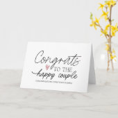 Herzlichen Glückwunsch Neue Verlobung Hochzeit Karte (Gelbe Blume)