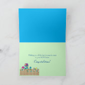 Herzlichen Glückwunsch Neue Zuhause Birds Moving i Karte (Innenseite)