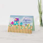 Herzlichen Glückwunsch Neue Zuhause Birds Moving i Karte (Vorderseite)