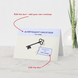 Herzlichen Glückwunsch Neue Zuhause für Gamer-bear Karte