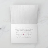 Herzlichen Glückwunsch Neue Zuhause von Realtor We Dankeskarte (Innenseite)