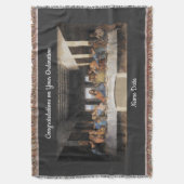 Herzlichen Glückwunsch Neuem Ordainment Geschenk Decke (Vorderseite Vertikal)