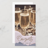 Herzlichen Glückwunsch Neuer Job Moderne elegante  (Vorne/Hinten)