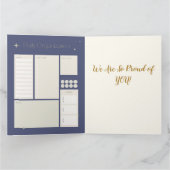 Herzlichen Glückwunsch/Neues Geschäftsfeld Karte (Innenseite)