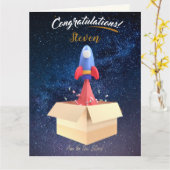 Herzlichen Glückwunsch/Neues Geschäftsfeld Karte (Gelbe Blume)