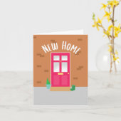 Herzlichen Glückwunsch New Zuhause Karte (Gelbe Blume)