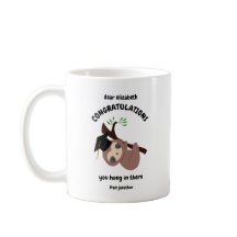 Herzlichen Glückwunsch Niedlich Sloth Abschluss Cu