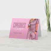 Herzlichen Glückwunsch Nurse Abschluss Card Karte (Vorderseite)