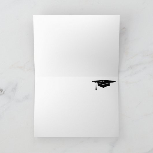 Herzlichen Glückwunsch oder Glückwunschkarte Karte (Innenseite)