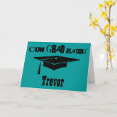 Herzlichen Glückwunsch oder Glückwunschkarte Karte (Gelbe Blume)