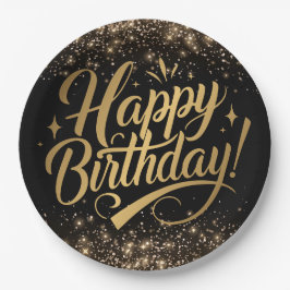 Herzlichen Glückwunsch Pappteller