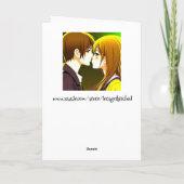 Herzlichen Glückwunsch Personalisiert Hochzeit Karte (Rückseite)