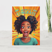 Herzlichen Glückwunsch Phantastisch Job African Am