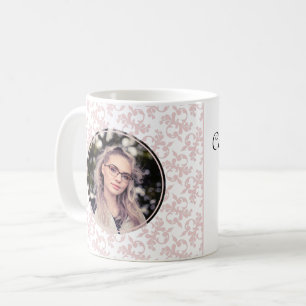 Herzlichen Glückwunsch Pink Rococo Abschlussfoto K Kaffeetasse