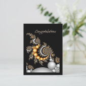 Herzlichen Glückwunsch Postcard Postkarte (Stehend Vorderseite)