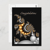 Herzlichen Glückwunsch Postcard Postkarte (Vorne/Hinten)