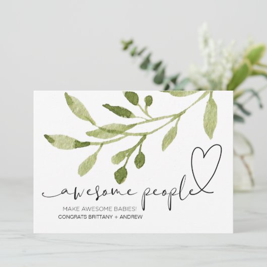 Herzlichen Glückwunsch Pregnancy Glückwunschs Neue Karte (Stehend Vorderseite)