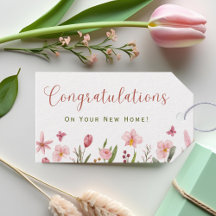 Herzlichen Glückwunsch Realtor Personalisiert Pink