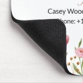 Herzlichen Glückwunsch Realtor Personalisiert Pink Mousepad (Ecke)