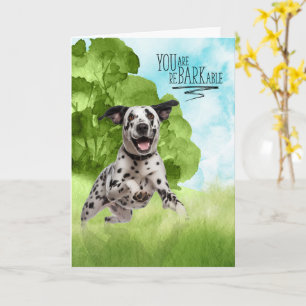 Herzlichen Glückwunsch reBARKable Dalmatiner Hund Karte