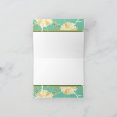 Herzlichen Glückwunsch - Retro Art Déco Parfümerie Karte (Innenseite)