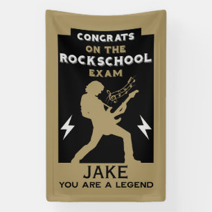Herzlichen Glückwunsch Rock Guitar Exam Banner