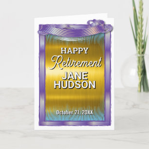 Herzlichen Glückwunsch Ruhestand Ankündigung