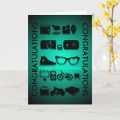 Herzlichen Glückwunsch Ruhestand Karte (Gelbe Blume)