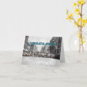 Herzlichen Glückwunsch Runner Karte (Gelbe Blume)