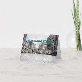 Herzlichen Glückwunsch Runner Karte