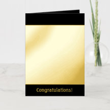 Herzlichen Glückwunsch schlicht elegant