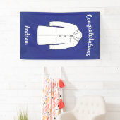 Herzlichen Glückwunsch Schule der Medizin Weißes C Banner (Insitu)