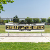 Herzlichen Glückwunsch Seniors White | Schwarz | G Banner (Insitu)