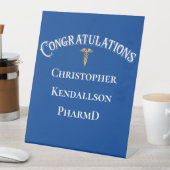 Herzlichen Glückwunsch Sockelschild (In Situ)