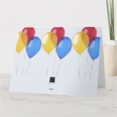 Herzlichen Glückwunsch, SOHN!!! KARTE (Rückseite)