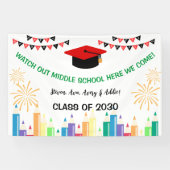 Herzlichen Glückwunsch Spaß und buntes Party Banne Banner (Horizontal)